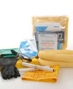 hazardous liquid, acid, alkali and aggressive chemical spill kit
